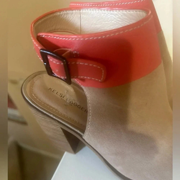 Women’s Kelsi Dagger Brooklyn Milton Suede Blocked Heeled Booties. Size 10. - Picture 3 of 14